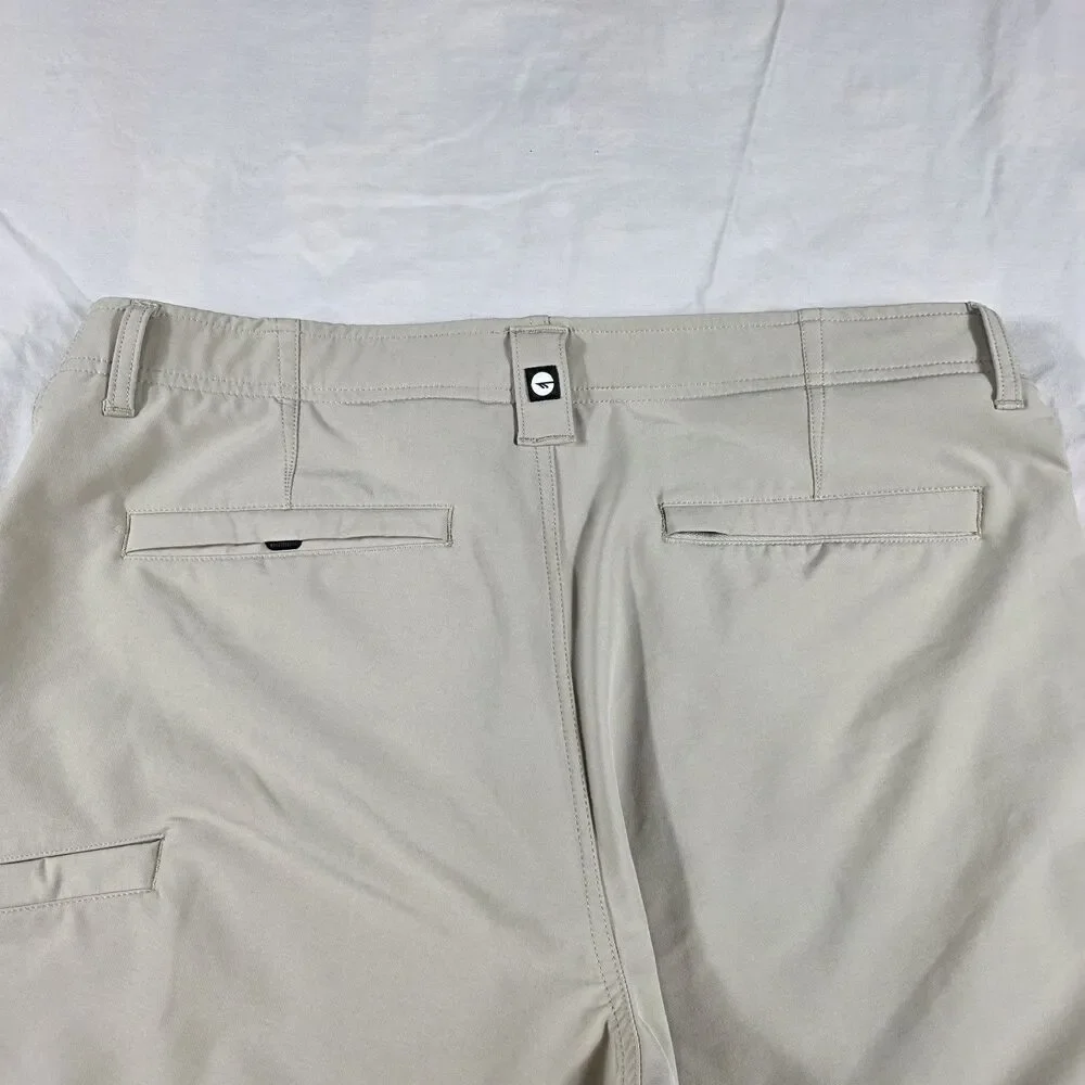 Hi-Tec Pants Men's Size 36x34 Tan Stretch Performance Hiking Utility Outdoor